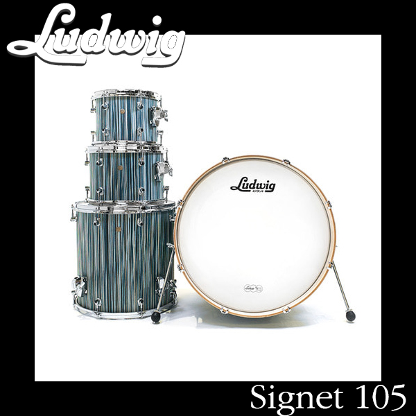 [★드럼채널★] 루딕 시그넷 105 4기통 쉘팩 / Ludwig Signet 105 Drum 4pcs Shell Pack