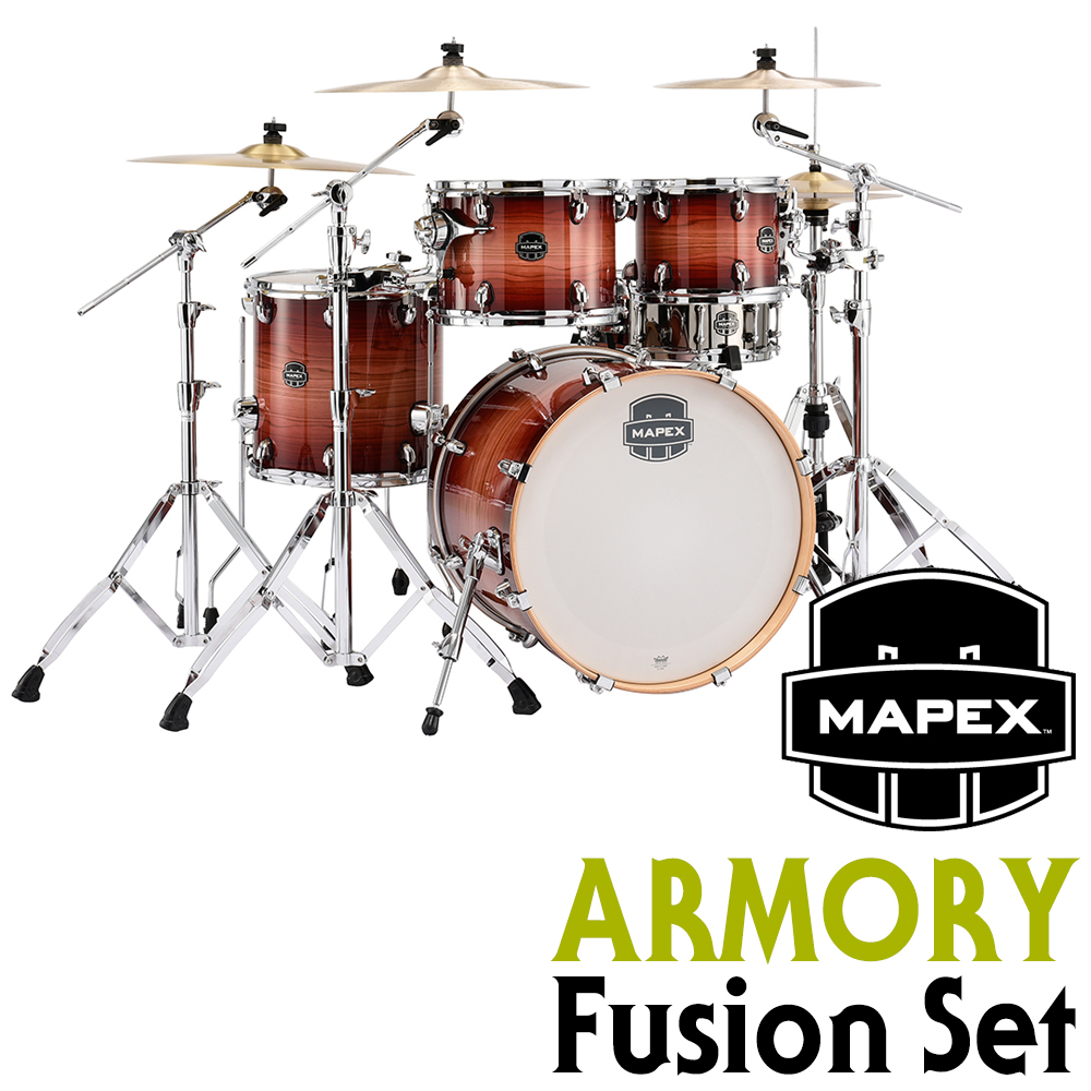 [★드럼채널★] Mapex Armory Fusion 5기통 드럼세트 (AR504S)