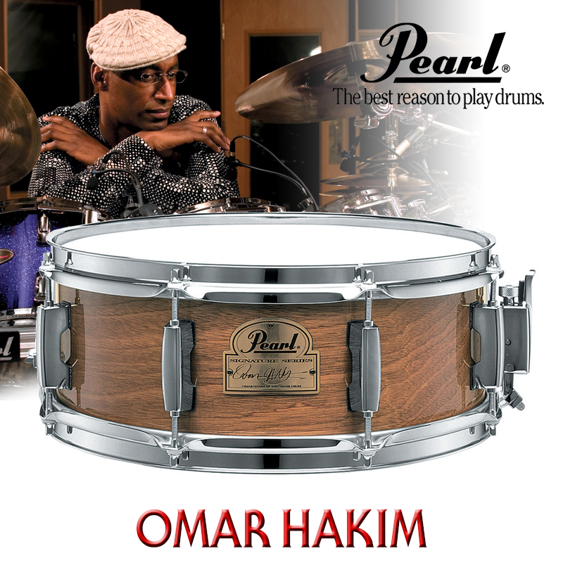 [★드럼채널★] PEARL Omar Hakim Signature Snare Drum 13x5" / OH1350-140 / 오마하킴