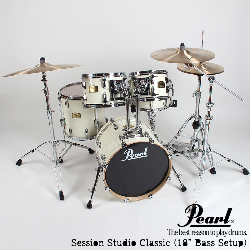 [★드럼채널★] Pearl Session Studio Classic /세션스튜디오클래식/5기통/18베이스사양/대만생산