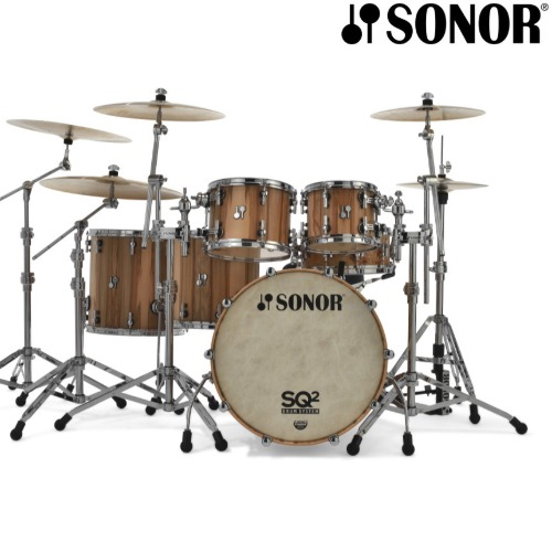 Sonor (소노) SQ2 6기통 American Walnut 마운트플래이트 포함 DTH653 탐홀더포함 1053212-2