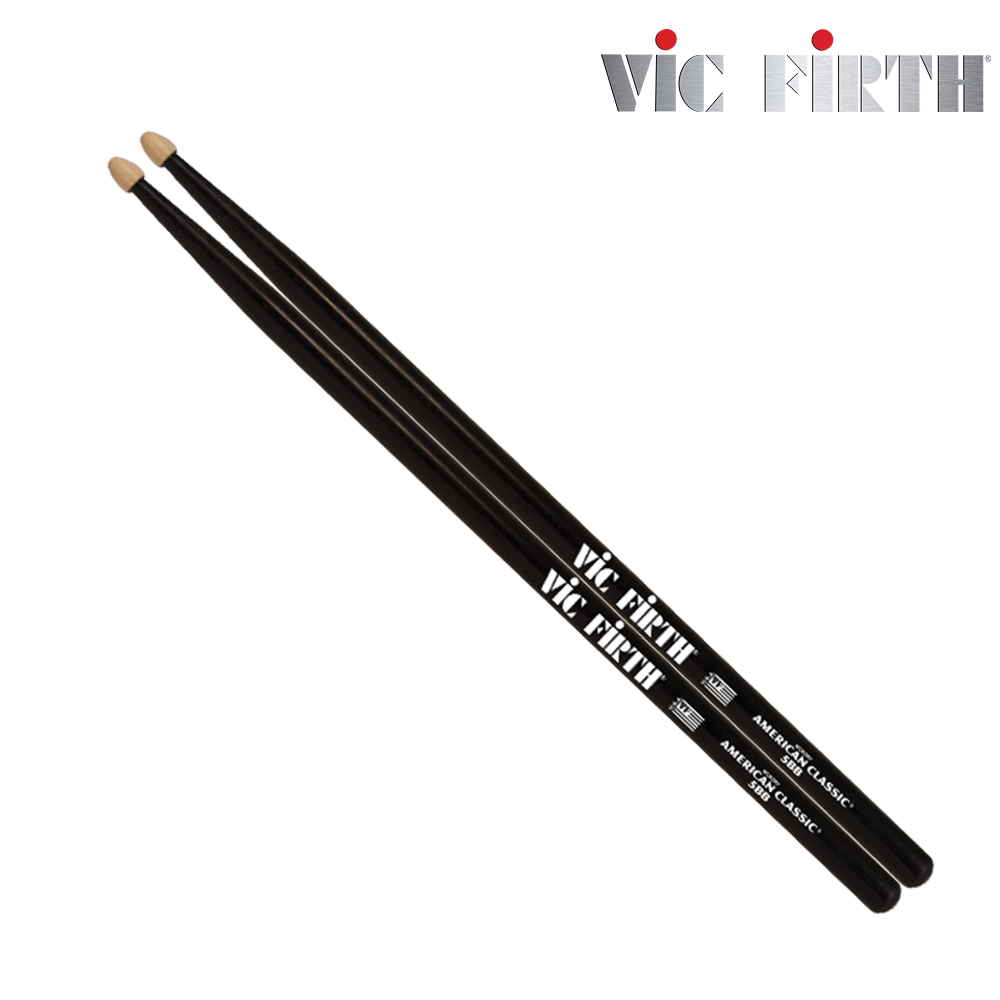 빅퍼스 Vicfirth 5BB 아메리칸 클래식 블랙 5B 드럼스틱