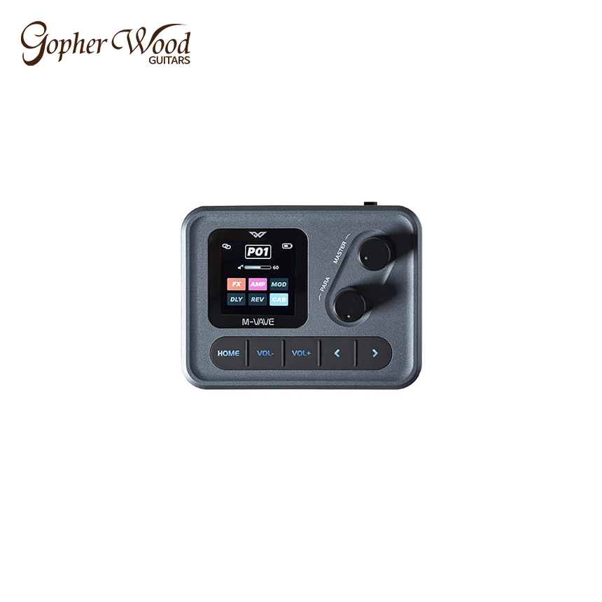 Gopherwood X M-VAVE 초소형 휴대용 멀티 이펙터 PocKet Amp