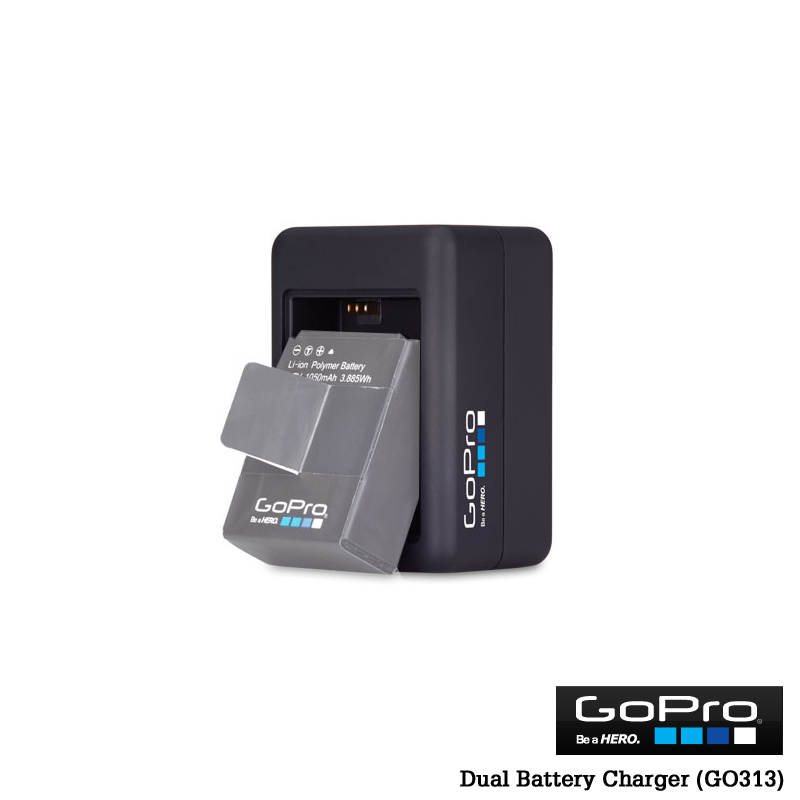 [★드럼채널★] GoPro Dual Battery Charger (GO313) /듀얼 배터리 충전기/고프로/Go Pro