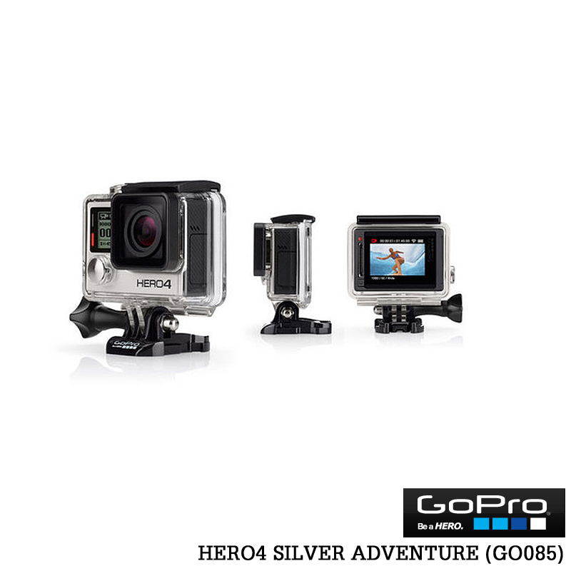 [★드럼채널★] GoPro HERO 4 SILVER ADVENTURE (GO085) /최고의 액션캠!/초고해상도/넓은화각/편리한사용/고프로/Go Pro