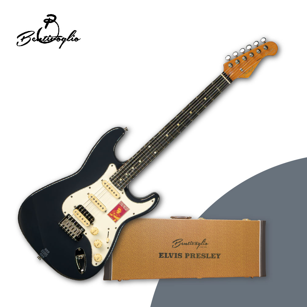 벤티볼리오 엘비스 프레슬리 시그니처 일렉기타 ES400H MN (미드나잇 네이비) 하드케이스 포함