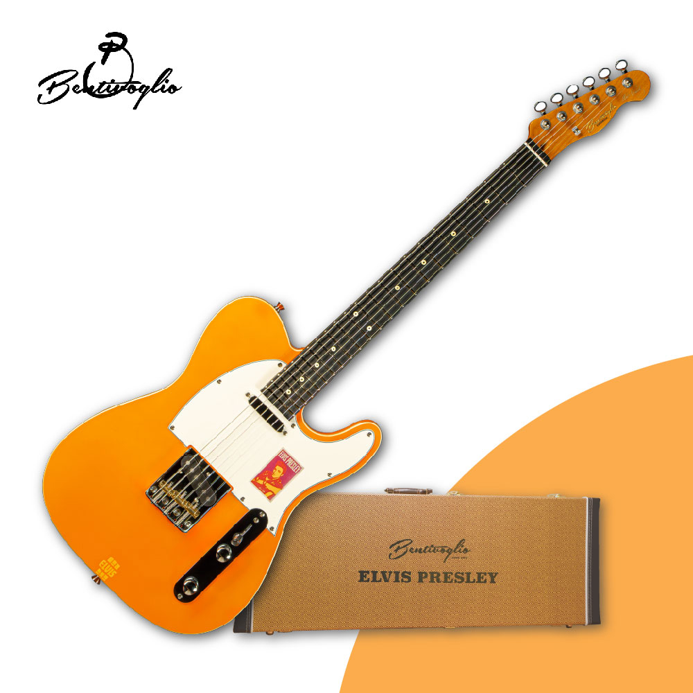 벤티볼리오 엘비스 프레슬리 시그니처 일렉기타 ET400S CO (코랄 오렌지) 하드케이스 포함