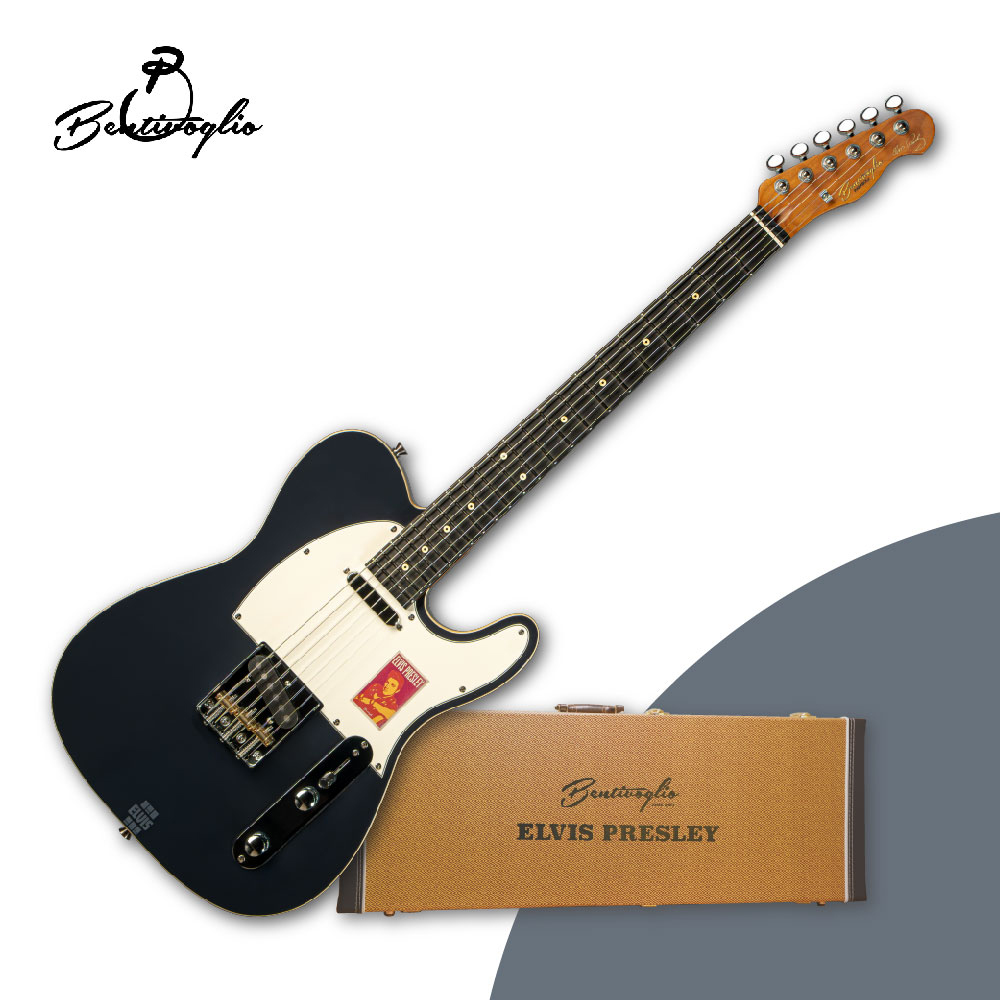 벤티볼리오 엘비스 프레슬리 시그니처 일렉기타 ET400S MN (미드나잇 네이비) 하드케이스 포함