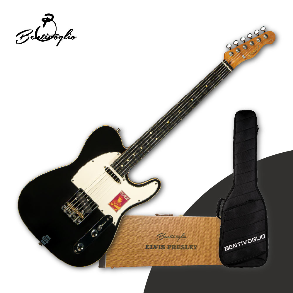 벤티볼리오 엘비스 프레슬리 시그니처 일렉기타 ET400S IB (잉크 블랙) 플러스 에디션 하케+긱백