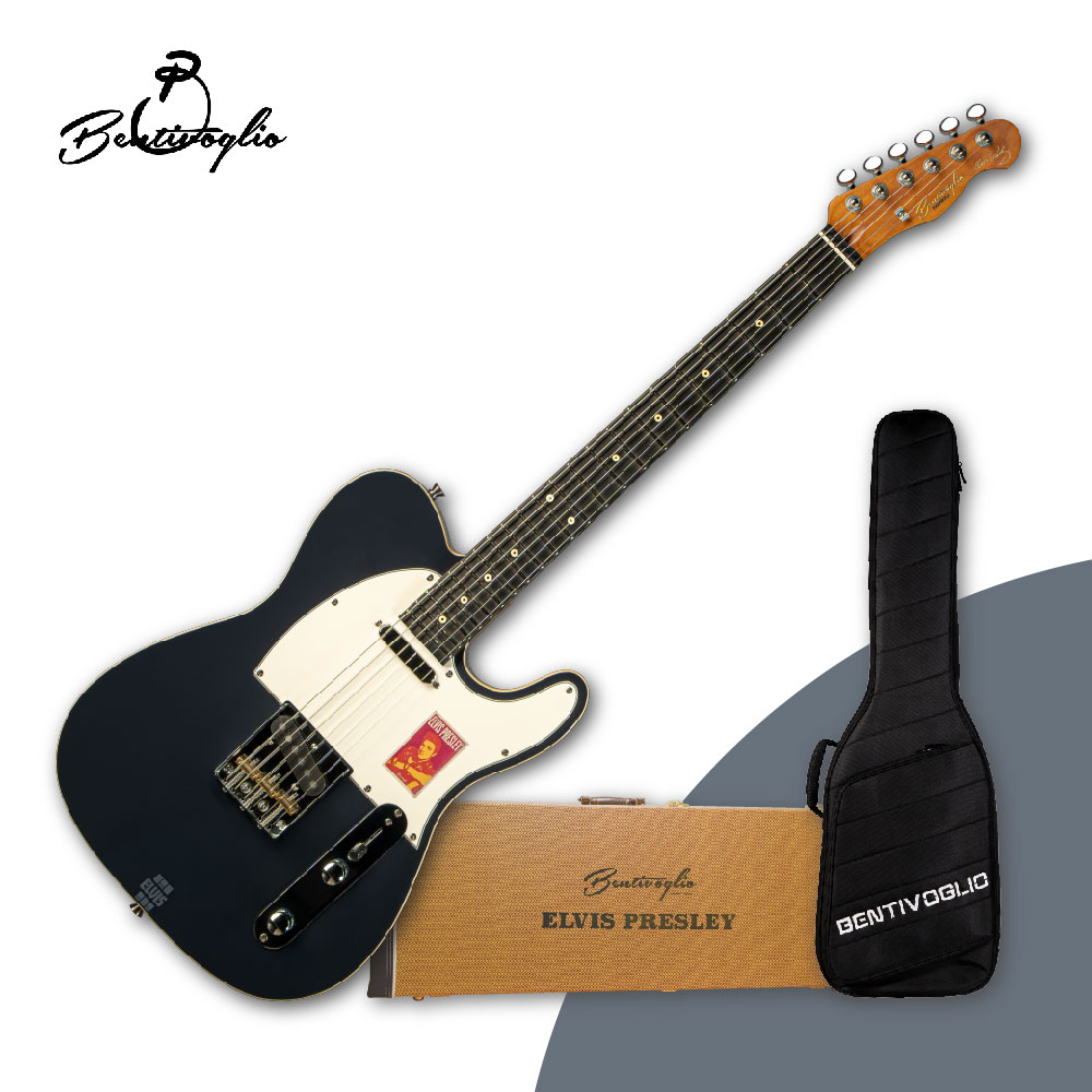벤티볼리오 엘비스 프레슬리 시그니처 일렉기타 ET400S MN (미드나잇 네이비) 플러스 에디션 하케+긱백
