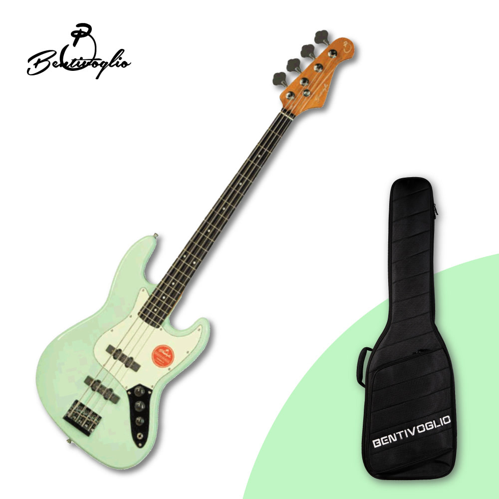 벤티볼리오 파라볼릭 입문용 베이스기타 J1W Lite MT 민트