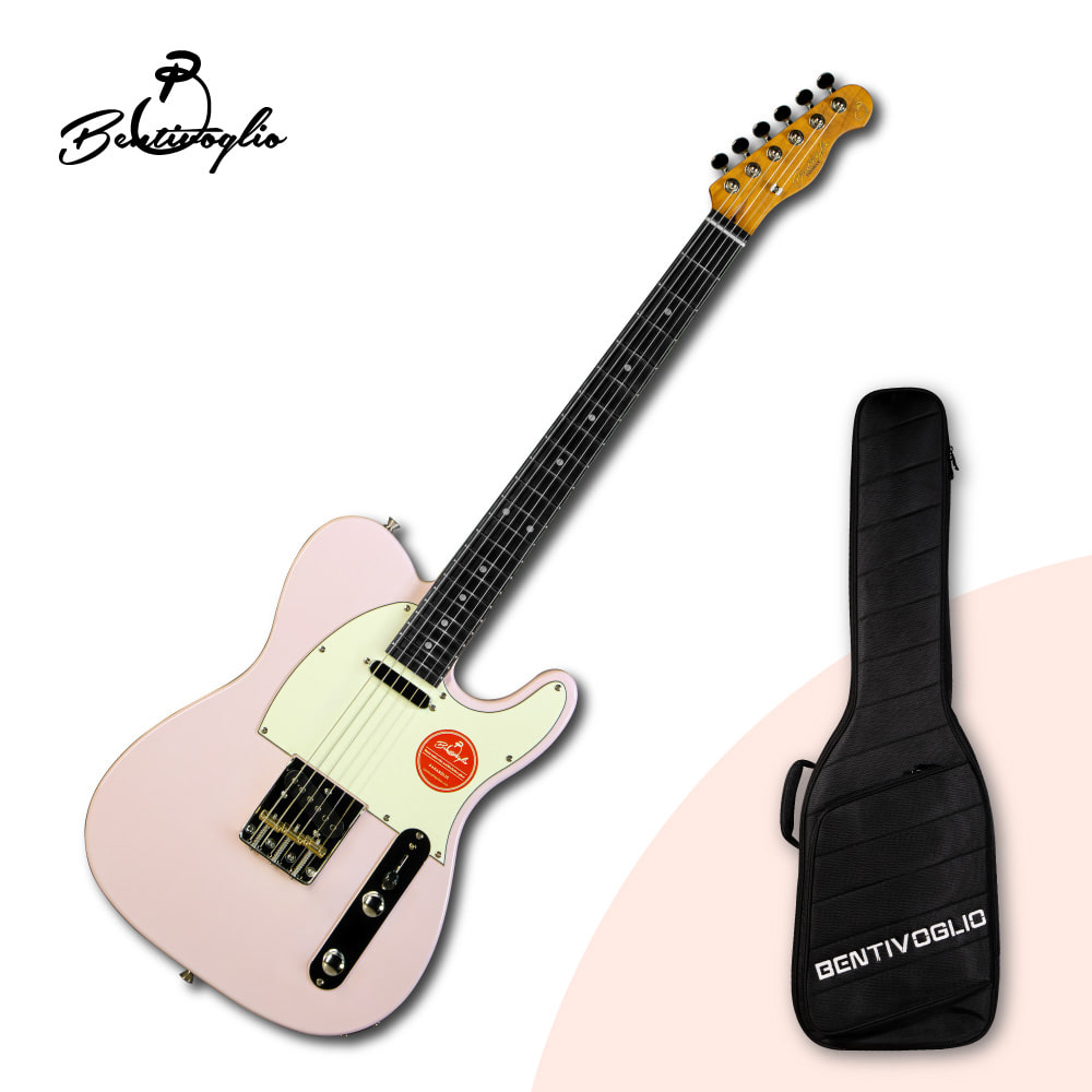 벤티볼리오 파라볼릭 텔레캐스터 입문용 일렉기타 PT200S HP (허니핑크)