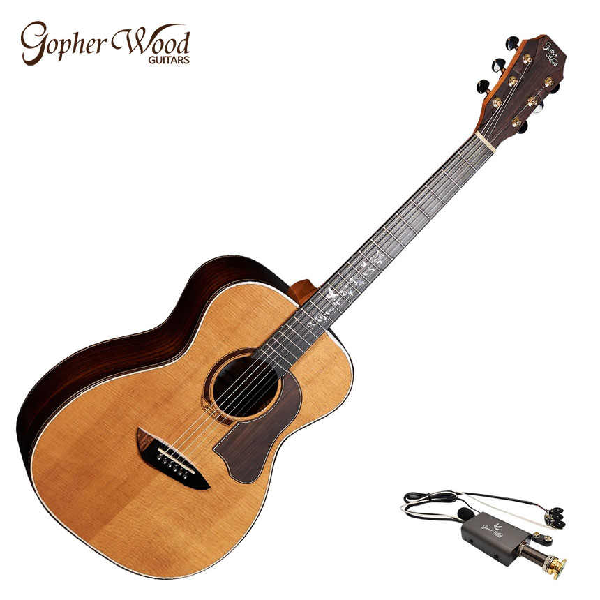 고퍼우드 올 솔리드 통기타 K810RE (픽업장착)