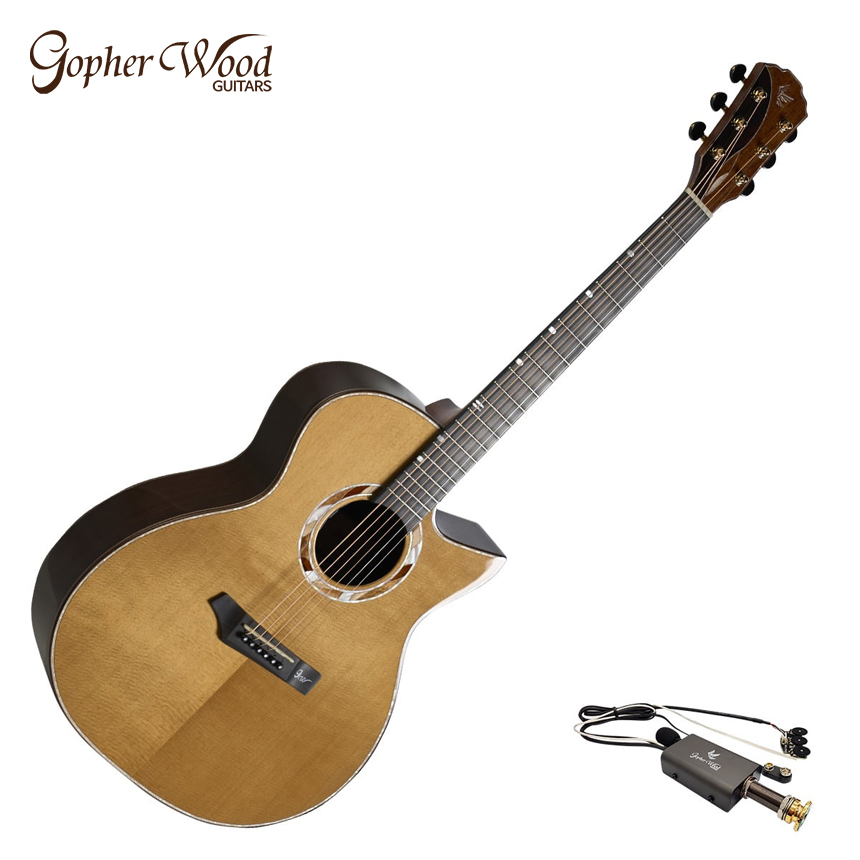 고퍼우드 올 솔리드 통기타 i940RCE RHOMB