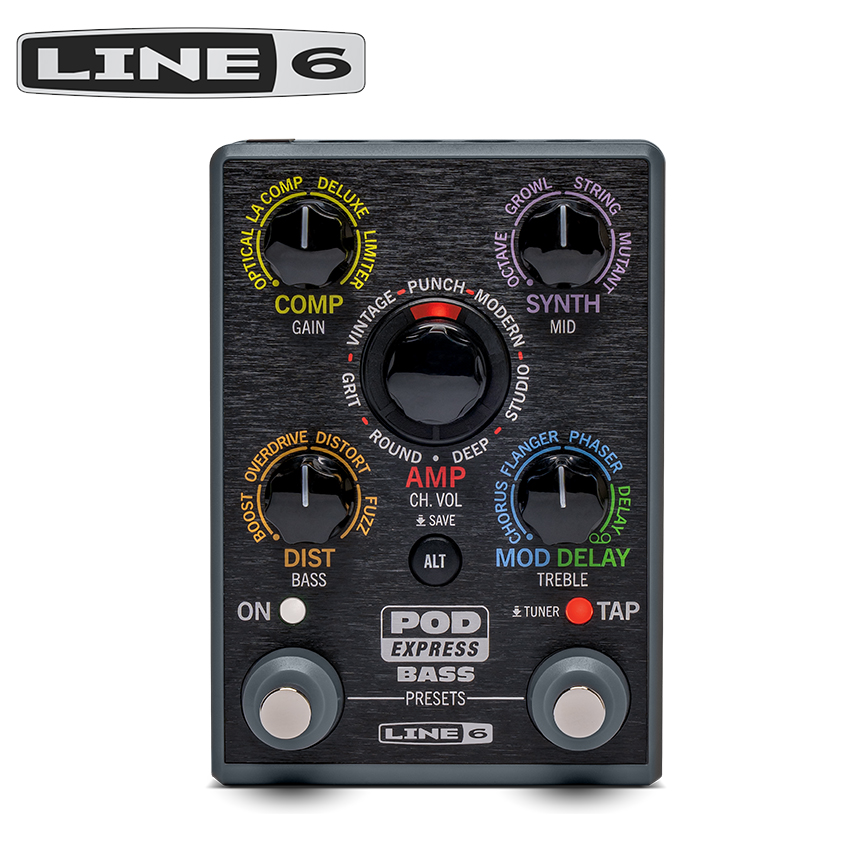 Line6 라인식스 POD EXPRESS BASS 베이스 멀티 이펙터