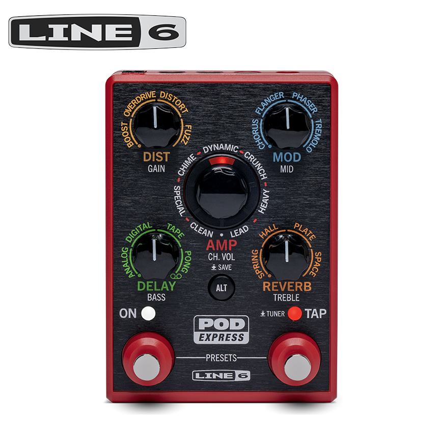 Line6 라인식스 POD EXPRESS GUITAR 기타 멀티 이펙터