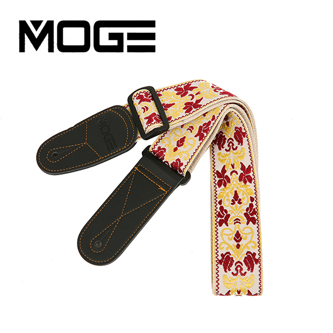 MOGE MG09 스트랩 - Fluorescent Yellow 모그 기타 & 베이스용 스트랩