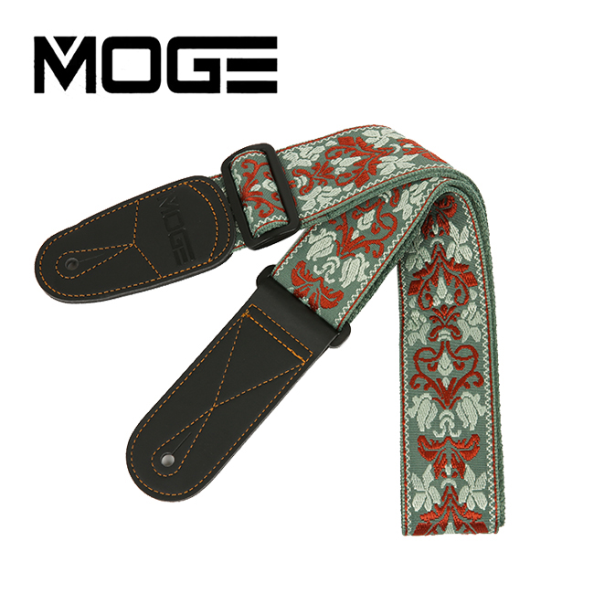 MOGE MG09 스트랩 - Matcha Green 모그 기타 & 베이스용 스트랩