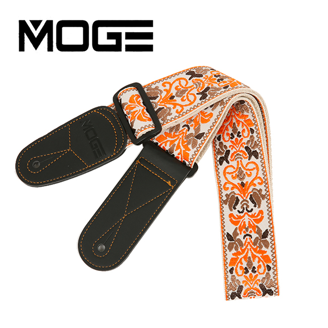 MOGE MG09 스트랩 - Orange 모그 기타 & 베이스용 스트랩