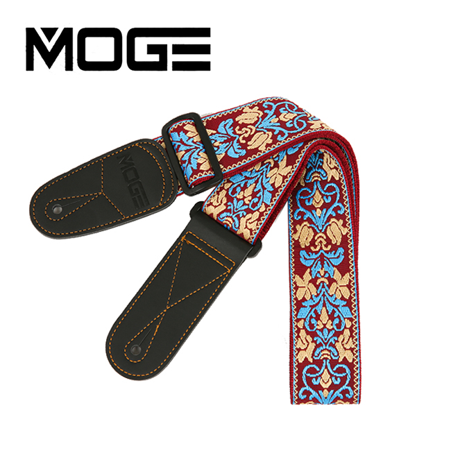 MOGE MG09 스트랩 - Reddish Brown 모그 기타 & 베이스용 스트랩