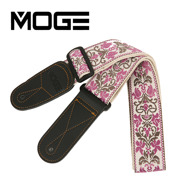 MOGE MG09 스트랩 - Rose Pink 모그 기타 & 베이스용 스트랩