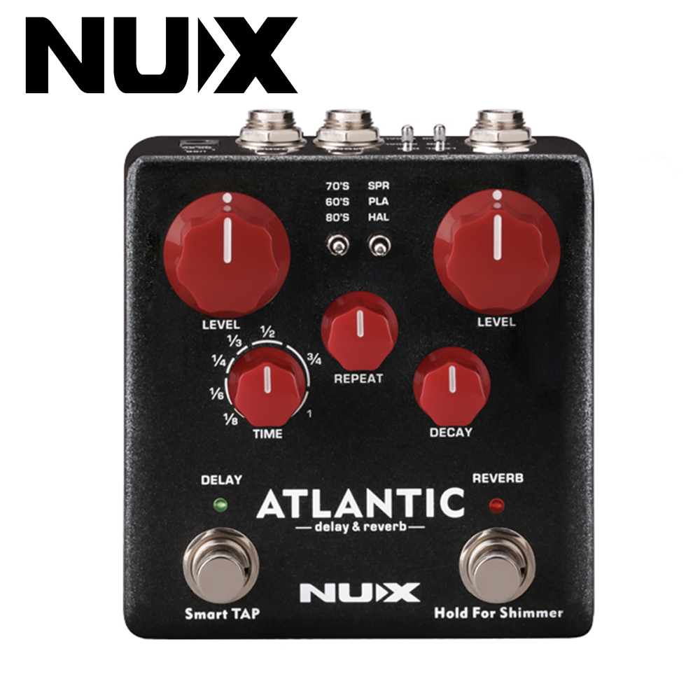 Nux Verdugo Series - Atlantic / 딜레이 & 리버브 (NDR-5)