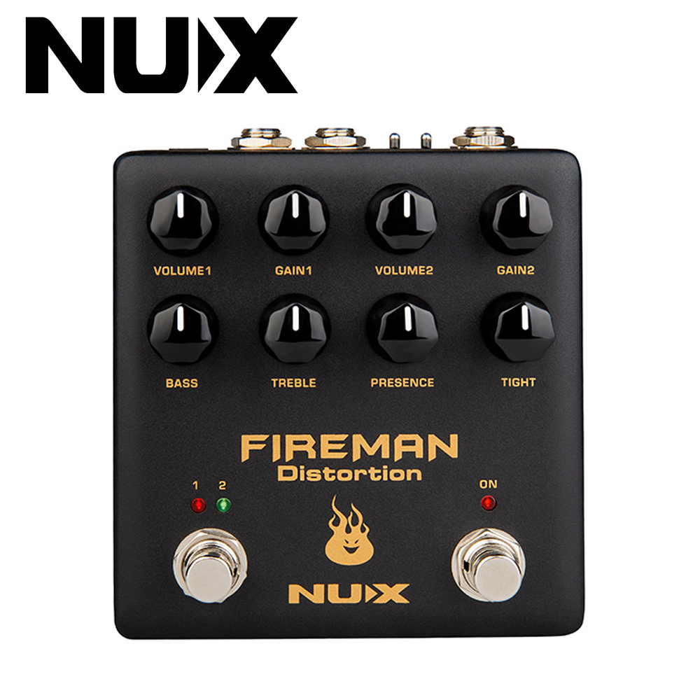 Nux Verdugo Series - Fireman (듀얼 채널 디스토션 NDS-5)