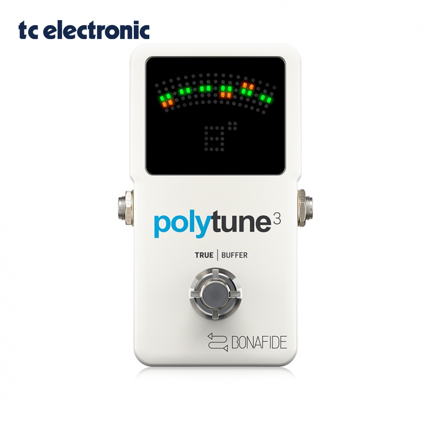 TC Electronic 폴리튠 3 페달 폴리포닉 기타 튜너 (POLYTUNE 3)