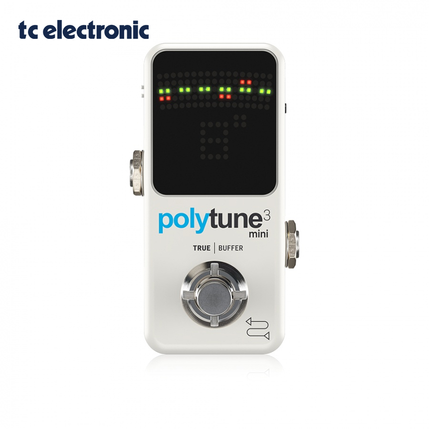 TC Electronic 폴리튠 3 미니 폴리포닉 기타 튜너 (POLYTUNE 3 MINI)