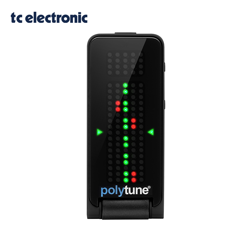 TC Electronic 폴리튠 클립형 튜너 블랙 (POLYTUNE CLIP BK)