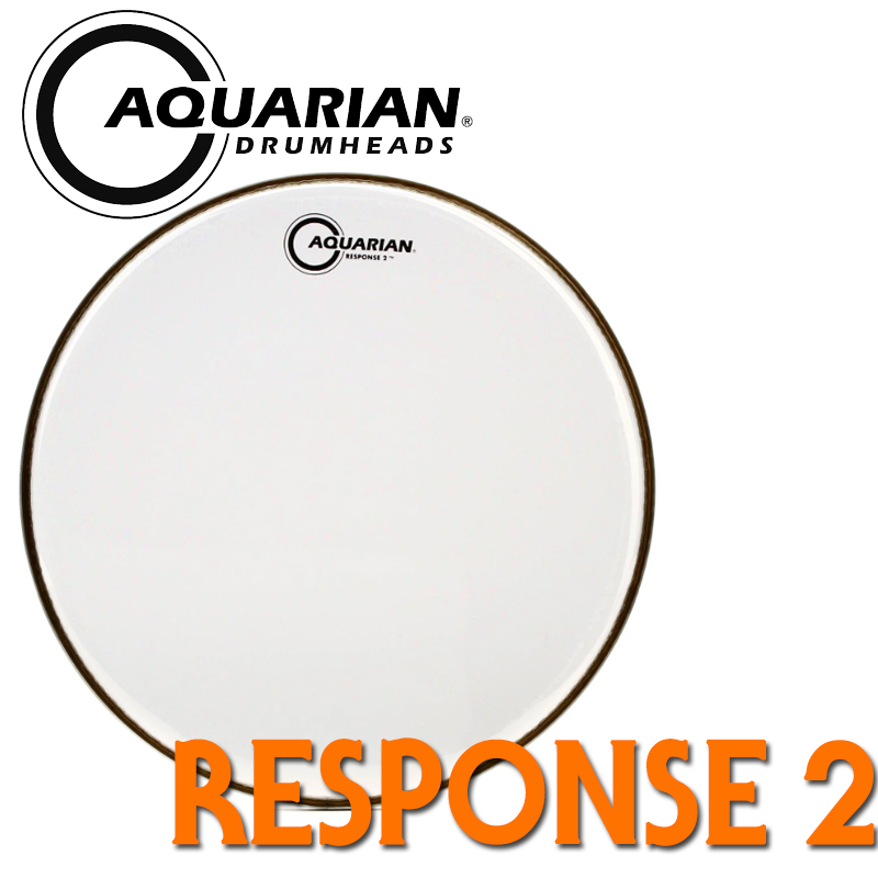 [★드럼채널★] Aquarian Response 2 22" 베이스 드럼 헤드 /RSP2-22