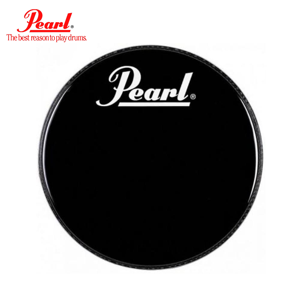 Pearl 베이스 드럼 프론트 헤드 18~22" (블랙)