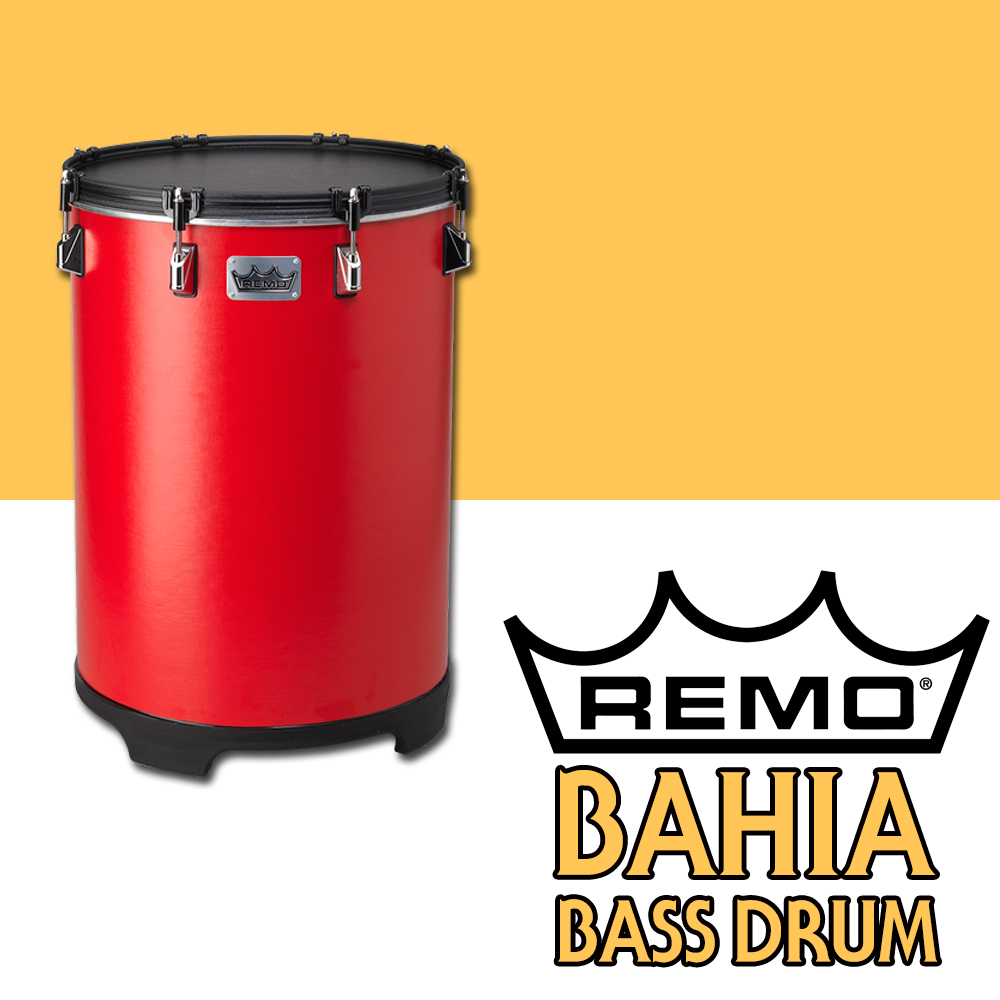 [★드럼채널★] Remo Bahia Bass Drum -Gypsy Red- (12~16") /교육,레크레이션 강추