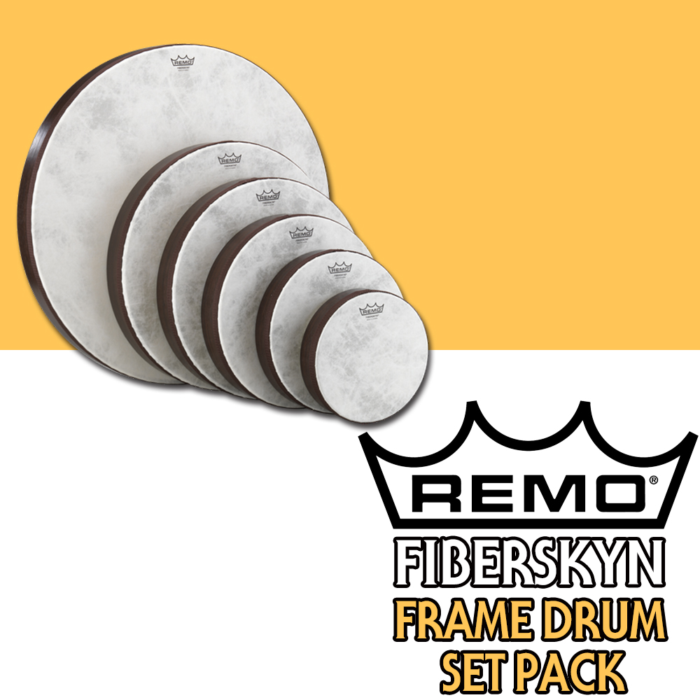 [★드럼채널★] Remo Pretuned Frame Drum Set Pack (6개세트) /프레임드럼,핸드드럼