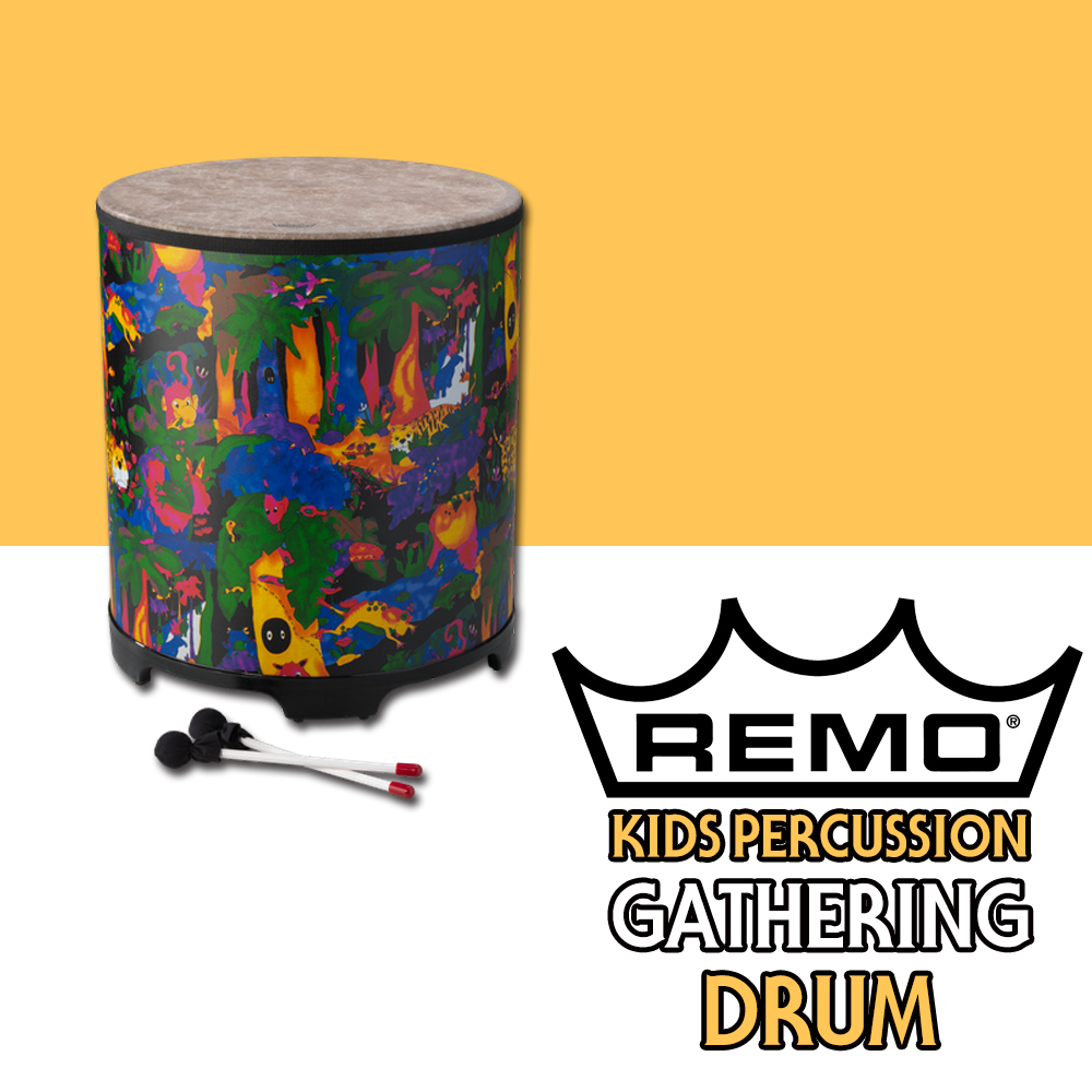 [★드럼채널★] Remo Kids Percussion 'Gathering Drum' (개더링드럼)