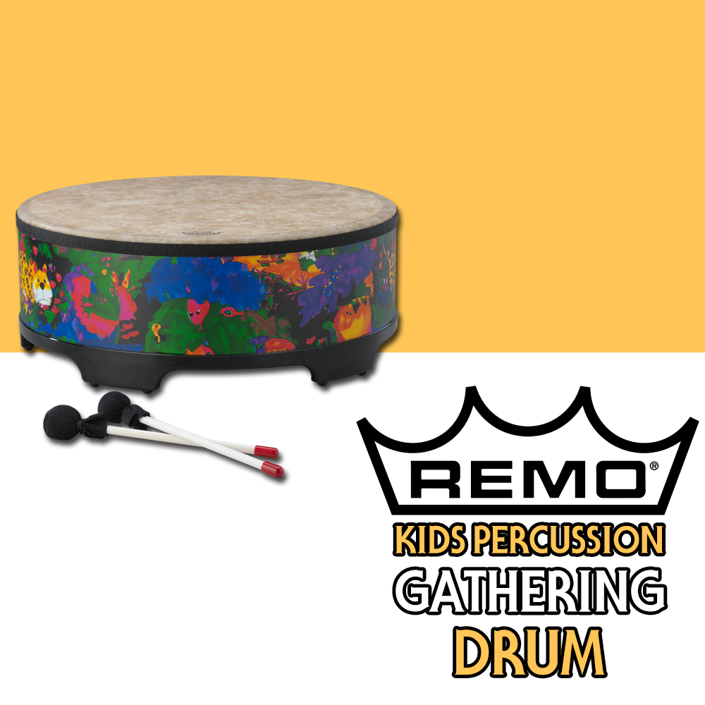 [★드럼채널★] Remo Kids Percussion 'Gathering Drum' (개더링드럼)