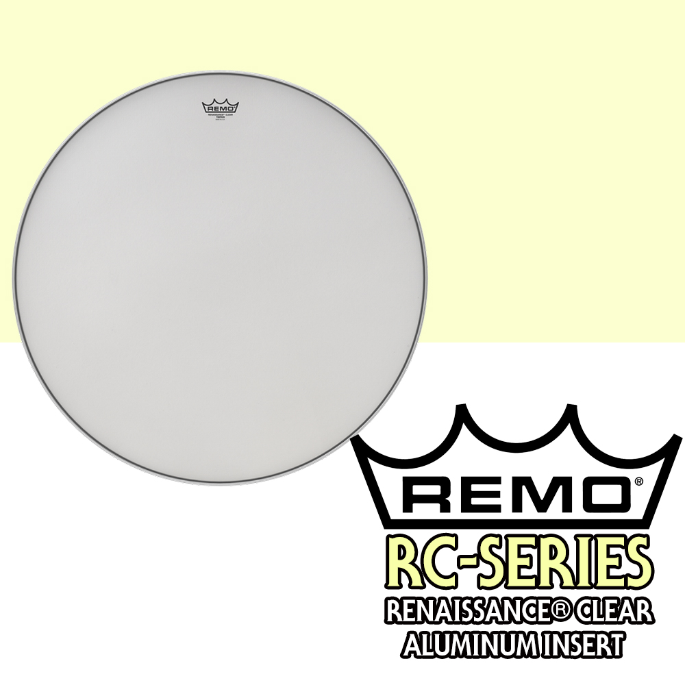 Remo RC-Series Renaissance Clear Aluminum Insert 25~31" (팀파니헤드)