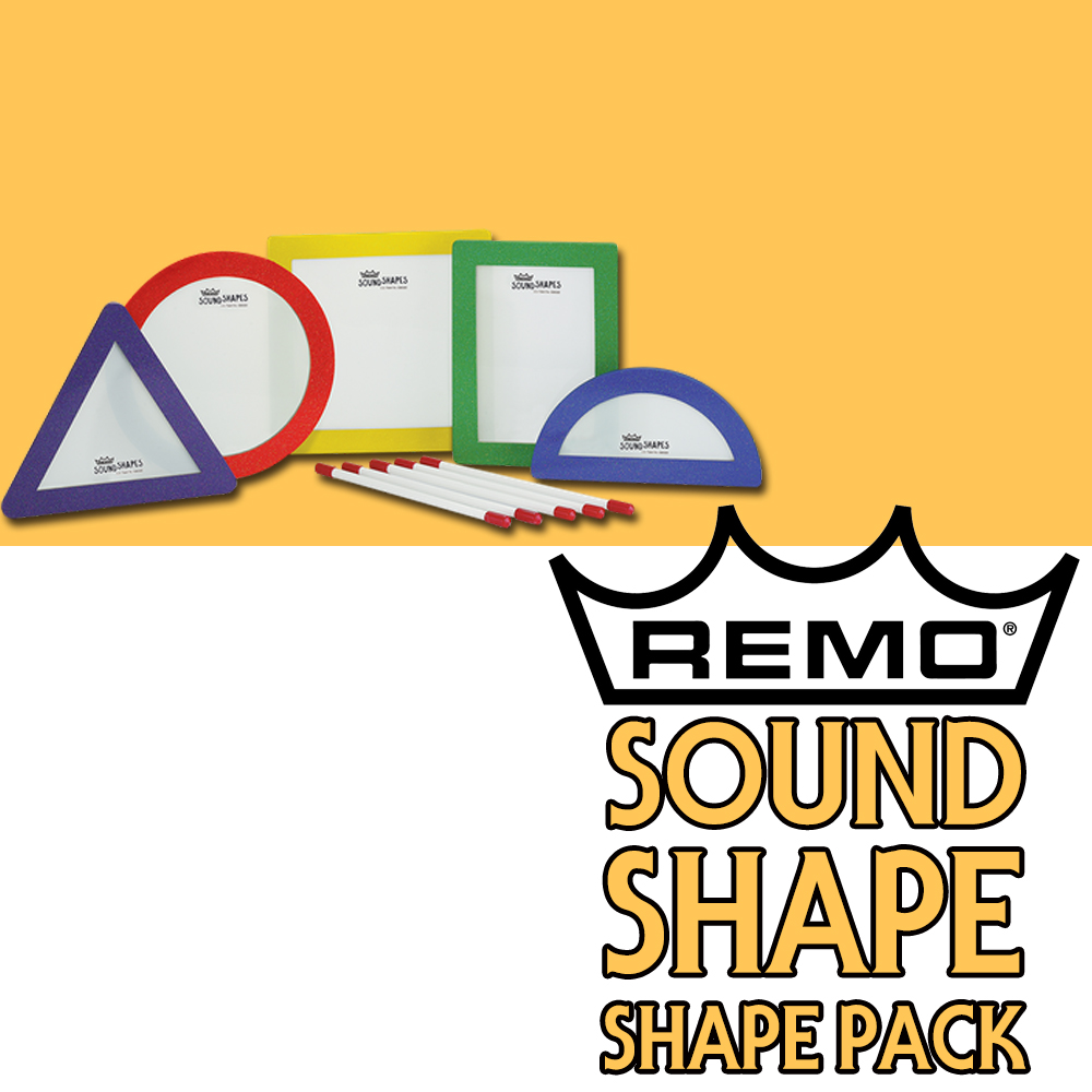 [★드럼채널★] Remo Sound Shape Shape Pack (5개세트)