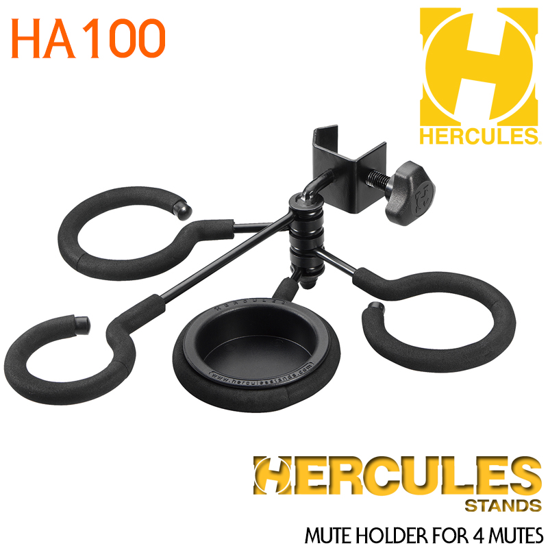 Hercules 관악기 뮤트 홀더 HA100 (Mute holder for 4 mutes)