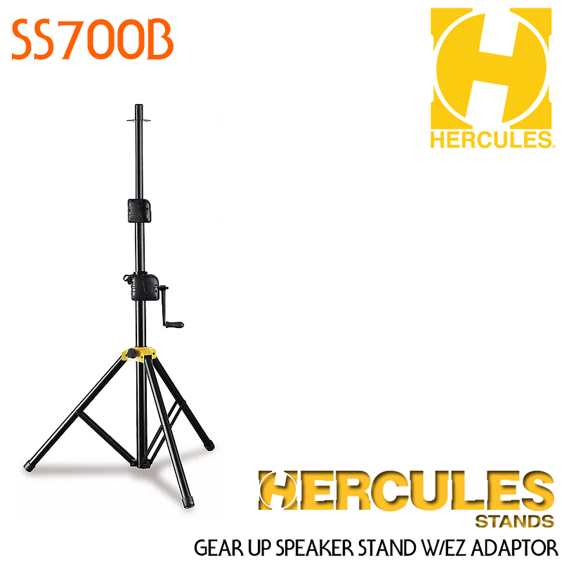 [★드럼채널★] Hercules 스피커 스탠드 SS700B Gear Up speaker stand with adapter /허큘레스