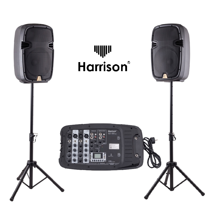 [★드럼채널★] Harrison AM400P Portable PA System 