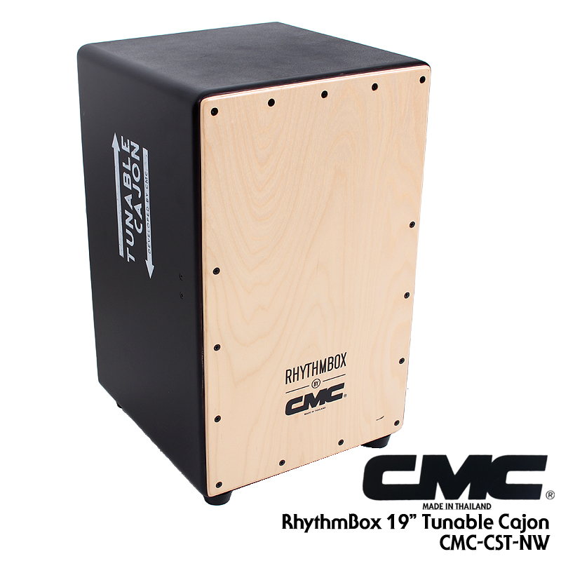 [★드럼채널★] CMC Tunable Rhythm Box 19" Cajon (Color:Natural Wood)/ 카혼/까혼/CMC-CST-NW
