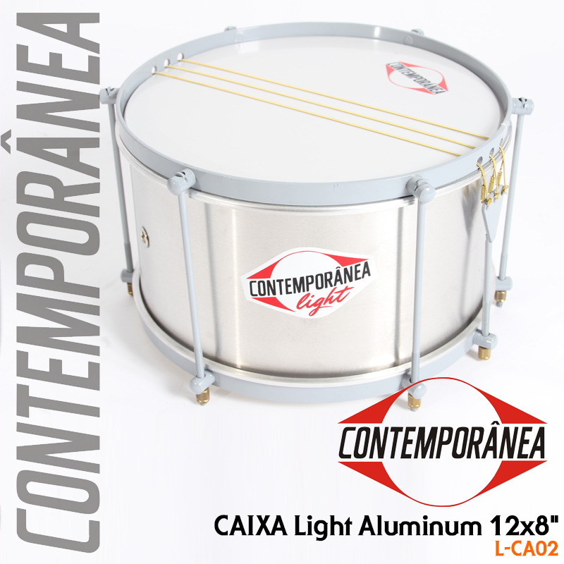 [★드럼채널★] Contemporanea Caixa 12x8" Light Aluminum / L-CA02 / 카이사