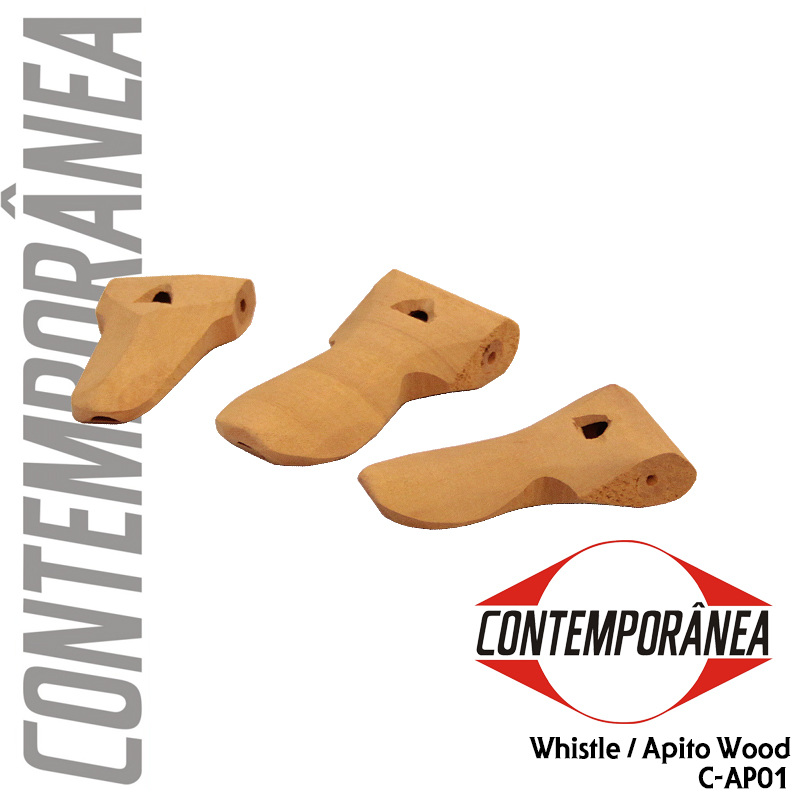[★드럼채널★] Contemporanea Whistle (Apito) Wood / C-AP01