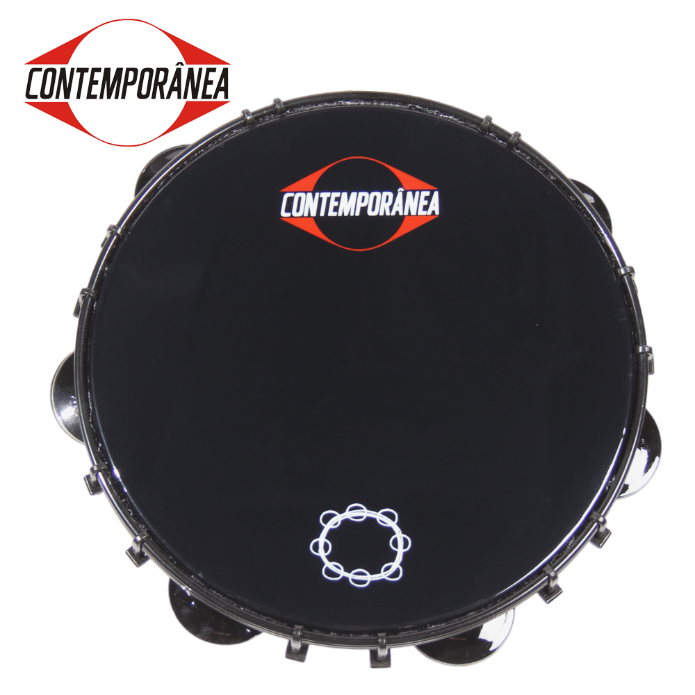 Contemporanea Carlos Caf&eacute; Signature Pandeiro 10 (판데이로 블랙,,나일론 헤드,C-PCC10)