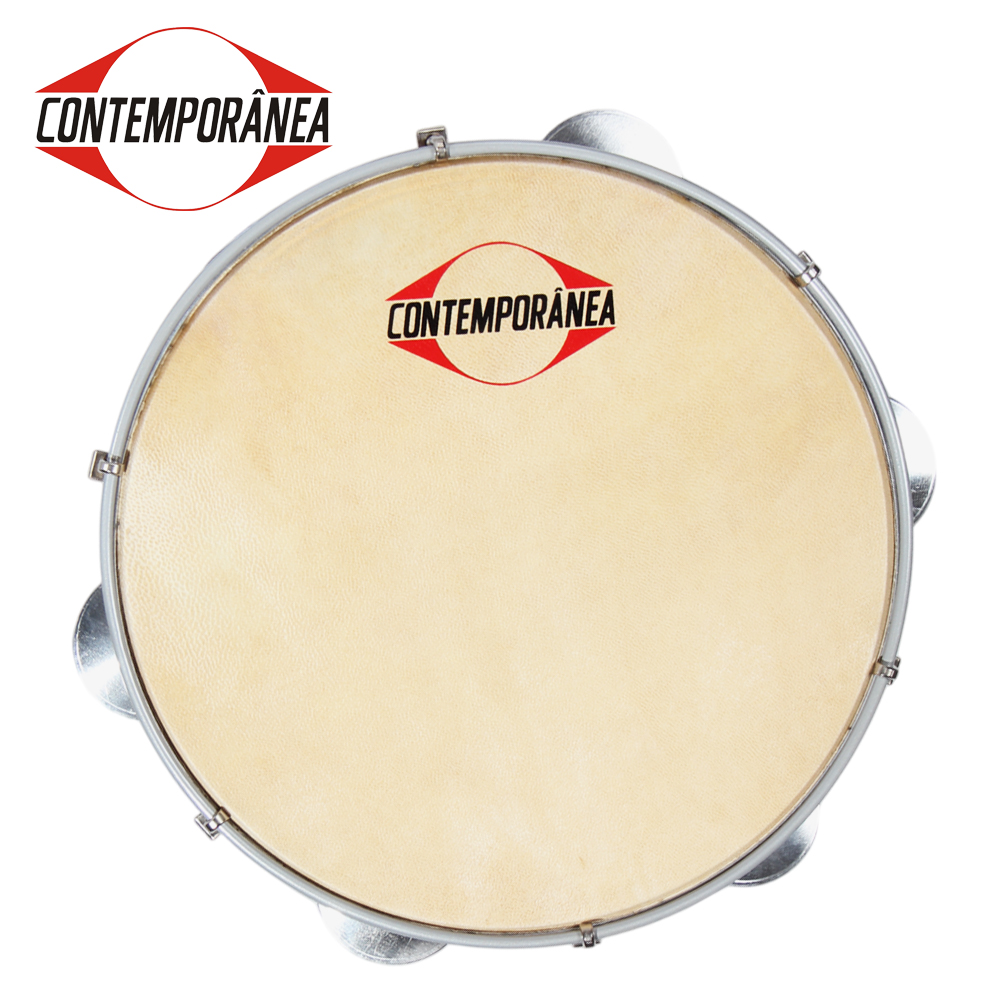 Contemporanea PANDEIRO 10" WOOD VARNISH GOAT HEAD - LIGHT / L-PAN10-02 / 판데이로