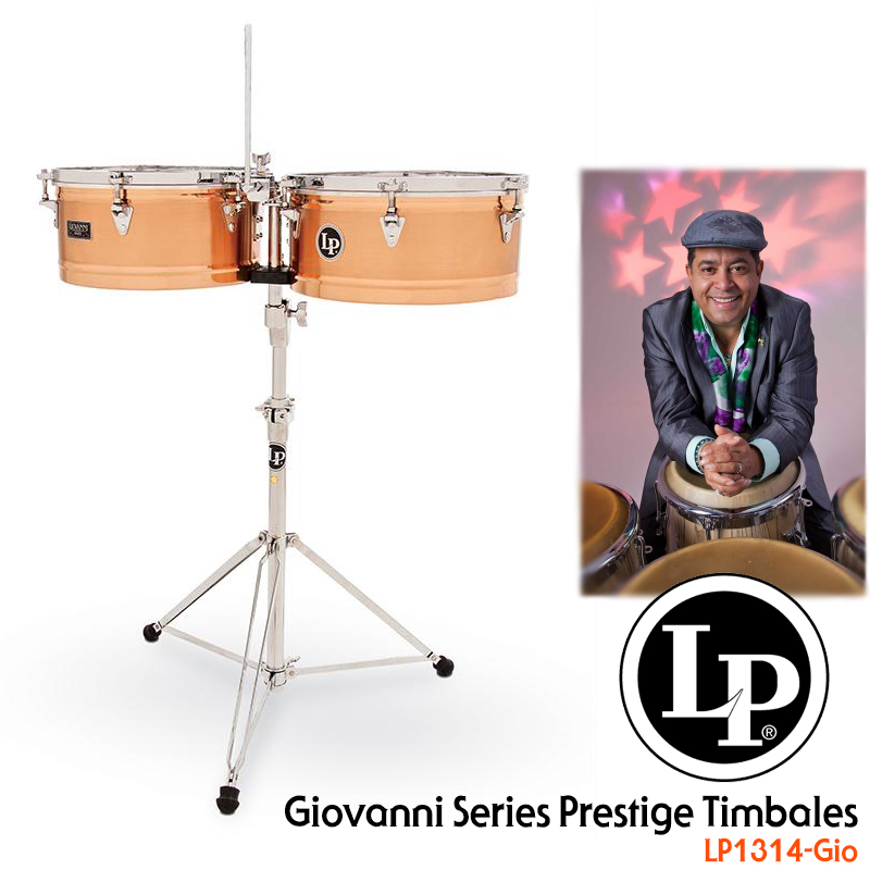 LP Giovanni Series Prestige Timbales, Bronze 13” & 14”   (LP1314-GIO ,팀발레스)