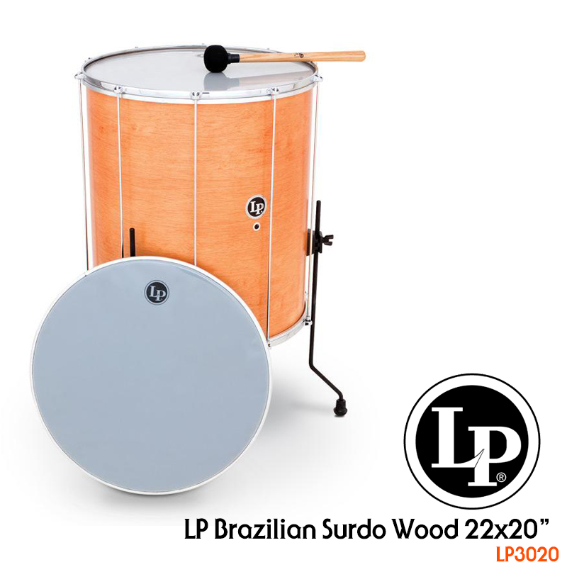 [★드럼채널★] LP Brazilian Surdo, Wood, 20” x 22”  /LP3020/LP-3020/서도