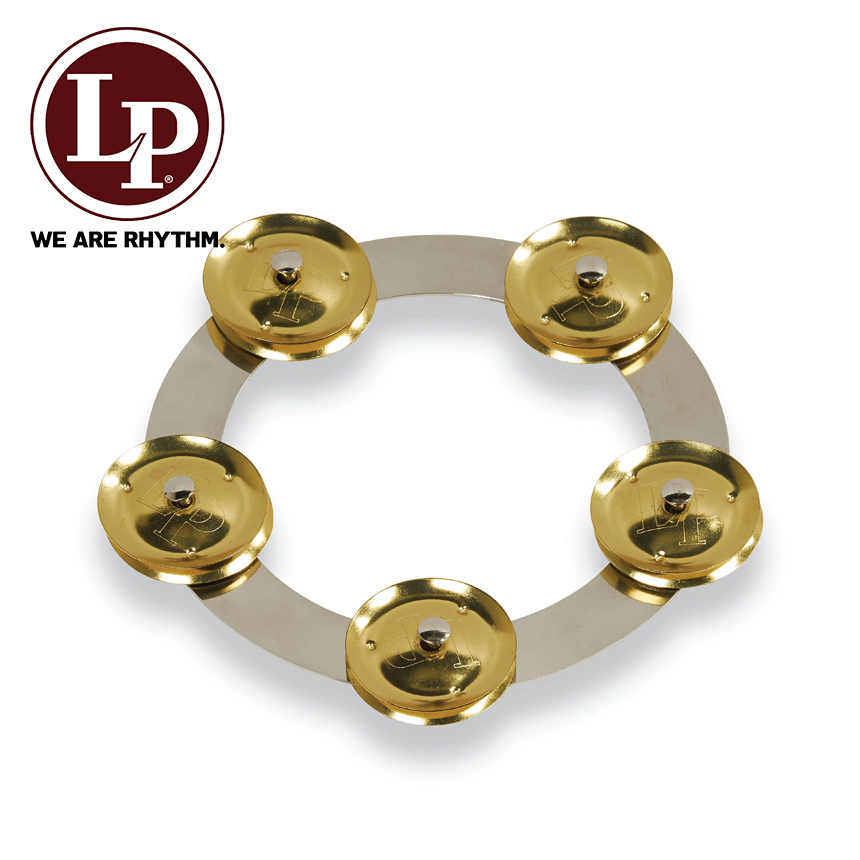 LP 탐보링 스테인리스 브라스 징글 LP TAMBO-RING STAINLESS STEEL WITH BRASS JINGLES (LP3806SBS)