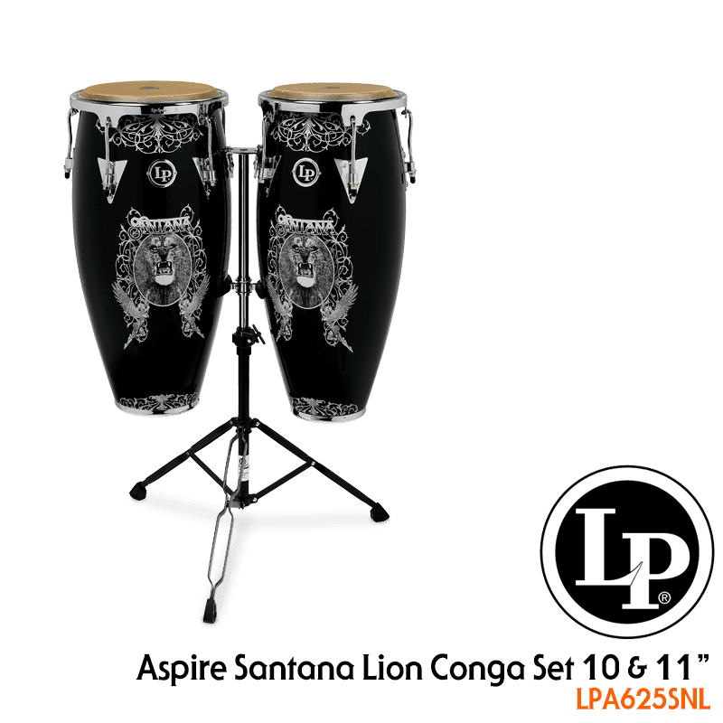 [★드럼채널★] LP Aspire Santana Lion Conga set 10,11" (콩가+스탠드 ) / LPA625SNL
